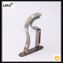 adjustable metal double curtain rod bracket